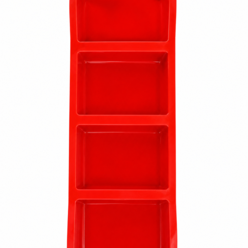 Square Shape Silicone soap mould - 4 Cavity