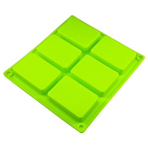 6 Cavity Rectangle Silicone Mold