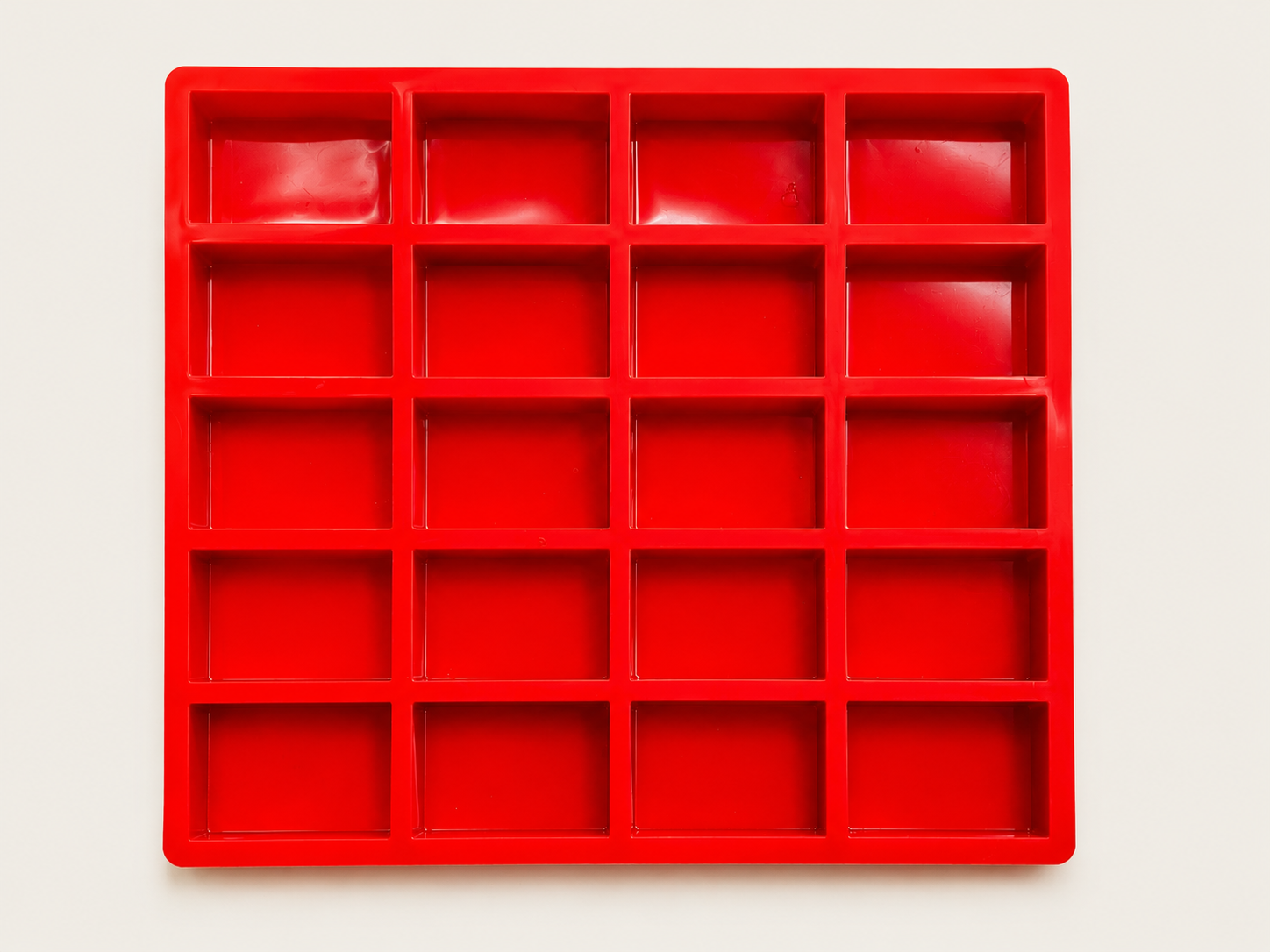 Square Shape Silicone soap mould - 20 Cavity